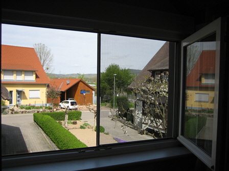 Ausblick aus Wohnzimmer